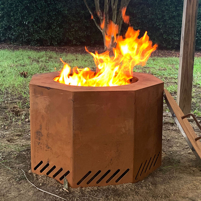 Aangepaste Corten-Staalbrand Pit For Garden Outdoor