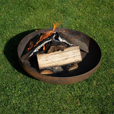 De openluchtcorten-Tuin van Pit Round Rustic Look For van de Staalbrand of Binnenplaatsmeubilair