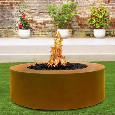900mm Pre Geroeste Corten Staalbrand Pit Round Outside Garden