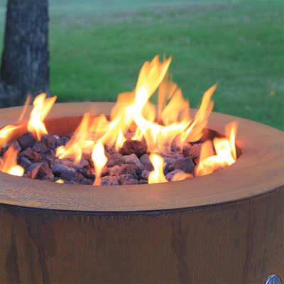 900mm Pre Geroeste Corten Staalbrand Pit Round Outside Garden
