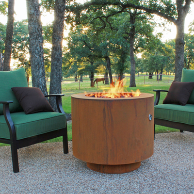900mm Pre Geroeste Corten Staalbrand Pit Round Outside Garden