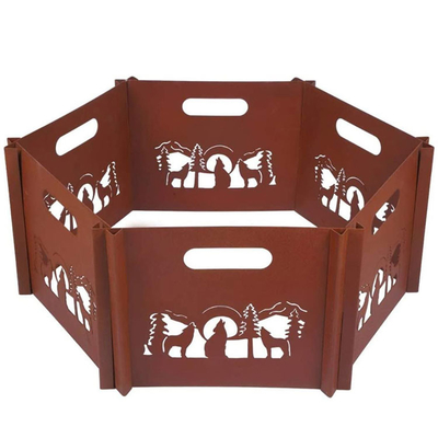 25,5 inch buitenverwarmer rookloze camping vreugdevuurkom rond staal