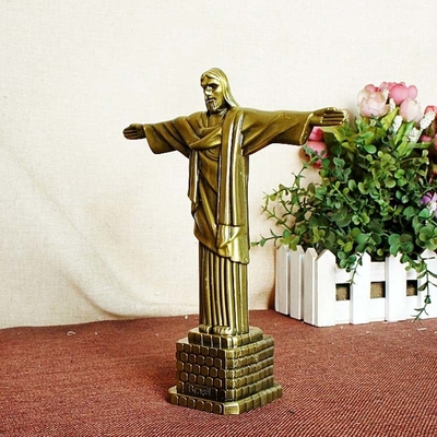 12 van het de Godsdienst de Openluchtmetaal van het duimGietijzer Ornamenten van het het Beeldhouwwerkhuis
