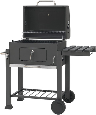 Houtskoolgrill Outdoor Met Bijzettafels Rooster In Rooster Systeem Houtskoolgrills Outdoor Cooking Grills Outdoor Cooking