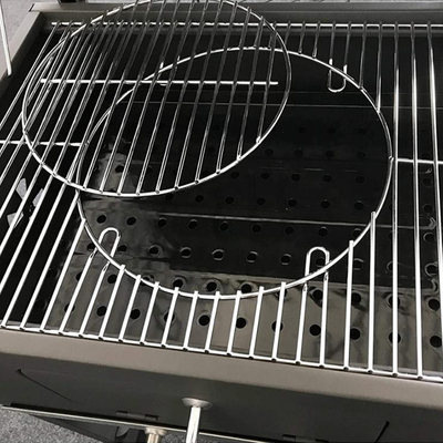 Houtskoolgrill Outdoor Met Bijzettafels Rooster In Rooster Systeem Houtskoolgrills Outdoor Cooking Grills Outdoor Cooking