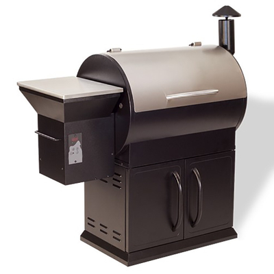 Outdoor Trolley Koken Houtpellet Bbq Grill Voor Paniek Barbecue Rokers Met CE Certificaat