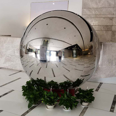 H250cm van het de Spiegelbeeldhouwwerk van de Gebiedtuin het Metaal Modern Beeldhouwwerk Openlucht