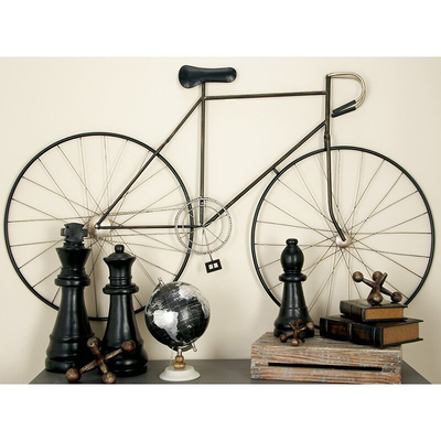 Het Metaalmuur Art Decor Metal Bicycle Wall Art For Living Room van het 59 Duimijzer