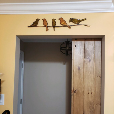 Creatief Uitstekend OEM van Art Decor van de Metaalmuur Embleem 28,5 Duimlengte