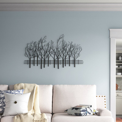 Van de het Metaalboom van de 28 Duim het Europese Stijl Decor van de de Takmuur Klantgericht voor Woonkamer