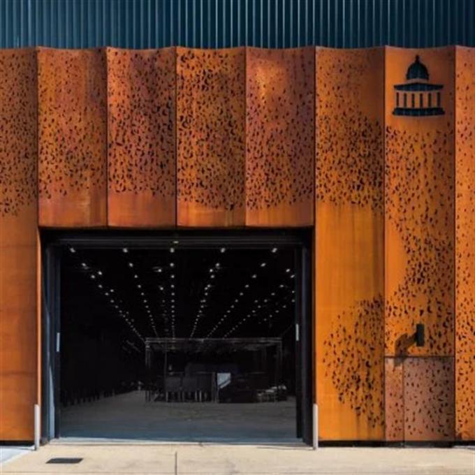 Van de Bekledingscorten van de staal Buitenmuur het Metaalcomité voor Decor