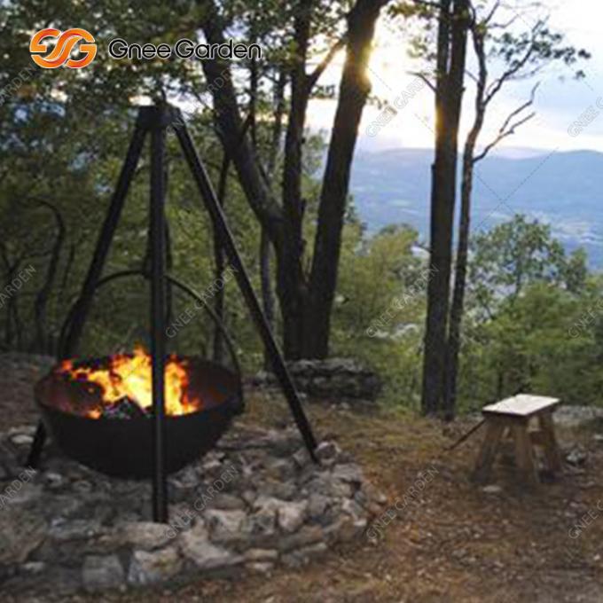 Nieuwe van de de Koperslagerskeuken van de Open haardhout In brand gestoken Roker van de Houtskoolcorten van Rusty Metal Fire Pit Outdoor Commerciële van de het Staalbarbecue de Barbecuegrill