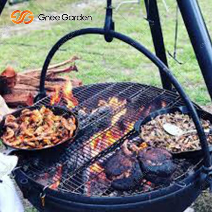 Nieuwe van de de Koperslagerskeuken van de Open haardhout In brand gestoken Roker van de Houtskoolcorten van Rusty Metal Fire Pit Outdoor Commerciële van de het Staalbarbecue de Barbecuegrill