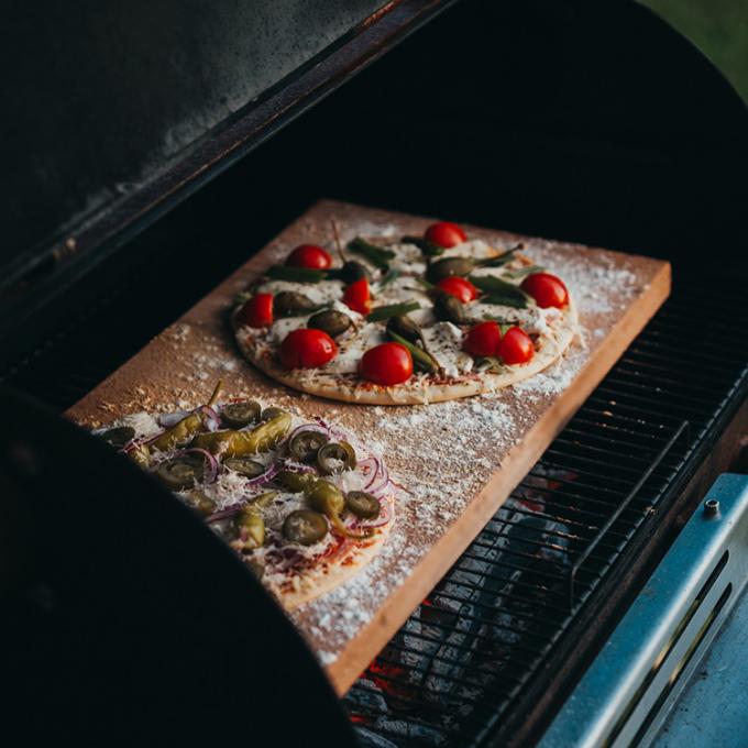 De draagbare Openluchtvan de het Staalgrill van Moestuin Materiële Corten Openlucht Kokende Grills